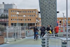 Brug naast het Groninger Museum in Groningen © Vakantiegroeten.nl