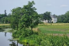 Landhuizen te zien tijdens wandeling vanaf Landgoed Singraven © Vakantiegroeten.nl