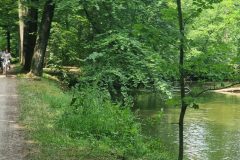 Meanderende rivier De Dinkel bij Landgoed Singraven © Vakantiegroeten.nl