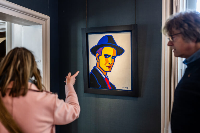 Elly Tamminga, Portret van Karel Luberti, 1931, olieverf op karton, Museum de Fundatie (schenking Vereniging Rembrandt uit de nalatenschap van mevrouw Elly Tamminga) Zwolle en Heino