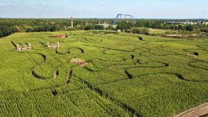 Dit nieuwe maisdoolhof bij Toverland is groter dan tien voetbalvelden