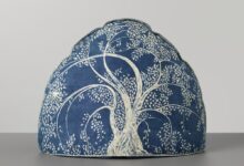 Javaans batiktextiel met gedetailleerde patronen