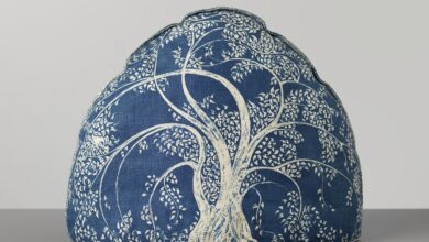 Javaans batiktextiel met gedetailleerde patronen
