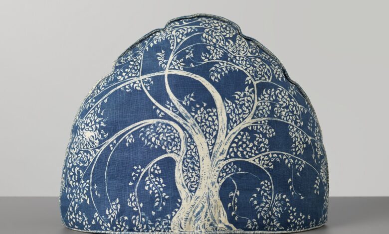 Javaans batiktextiel met gedetailleerde patronen